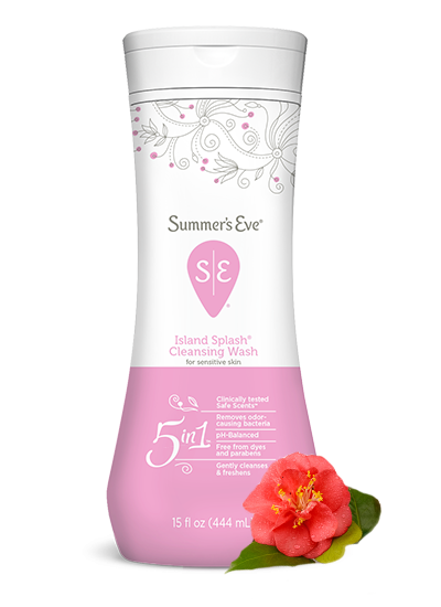 Summers Eve Cleansing Wash 15oz Island Splash
