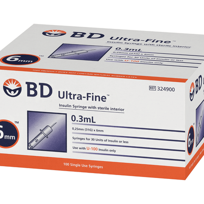 BD UF SY 30GX0.5N 0.3ML100 328431