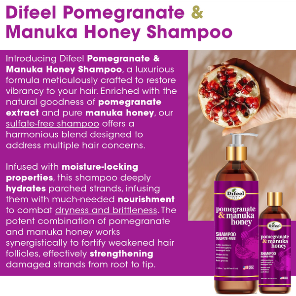 DIFEEL POMEGRANATE SHAMPOO 2.5Z