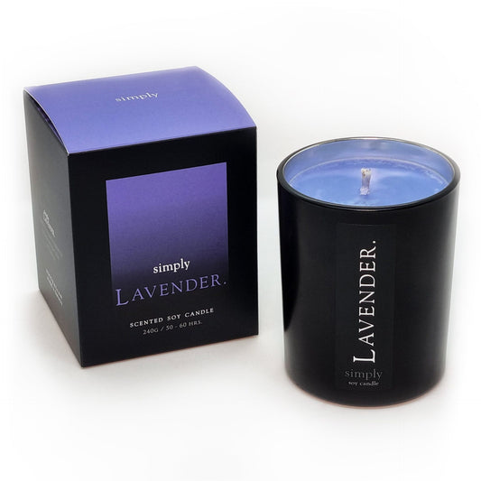 CANDLE,SOY-BLEND,LAVENDER