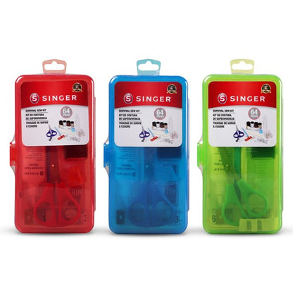 SINGER Survival Sew Kit, 64 pcs
