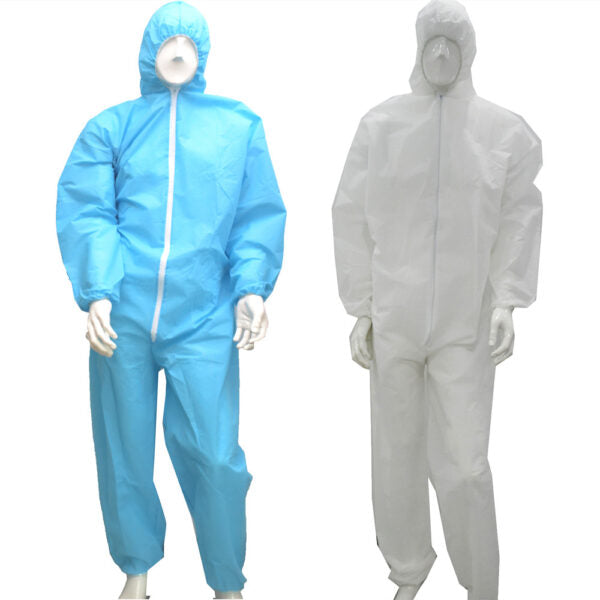 COVERALL W/HOOD LG STERILE 50 DS
