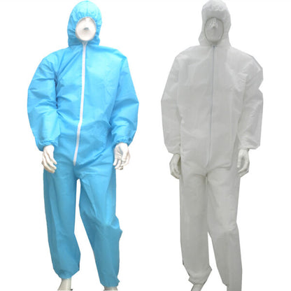 COVERALL W/HOOD LG STERILE 50 DS