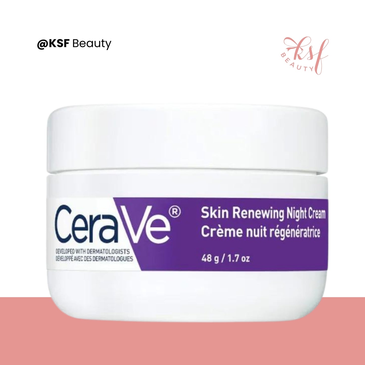 Cerave Skin Renewing Night Cream 1.7oz