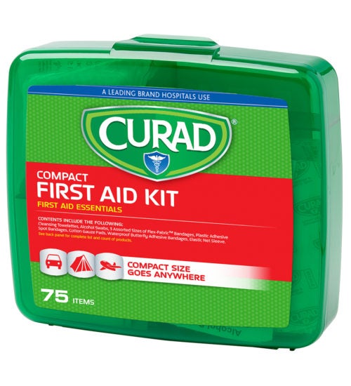 CURAD FIRST AID KIT COMPACT