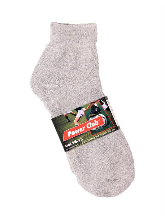 Russell Fashion Foot Men's Sport Fit Quarter Length Socks, 3 pairs