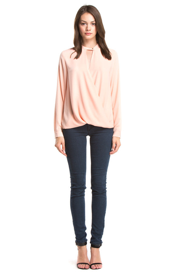 KIND & FREE EYE LNR LS PEACH