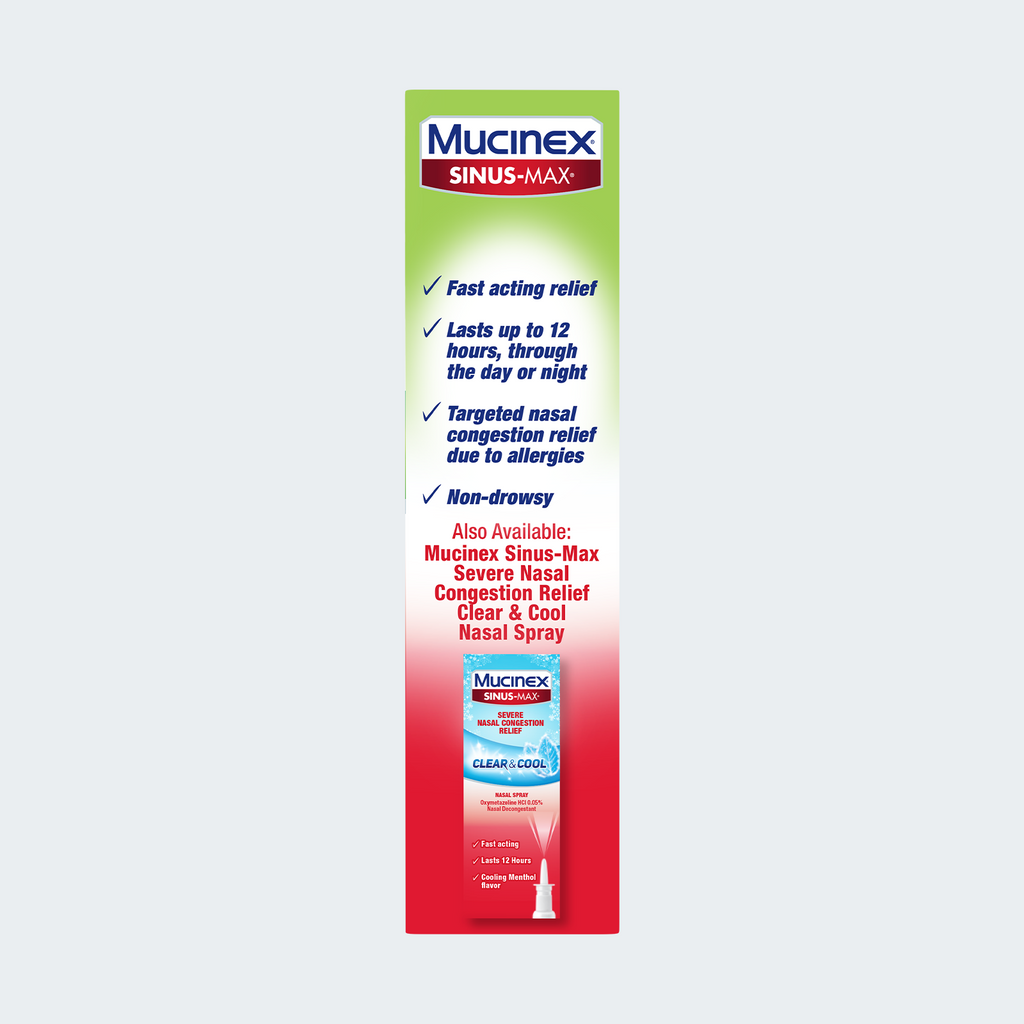 MUCINEX SINUS-MAX NASAL SPRAY .75 OZ