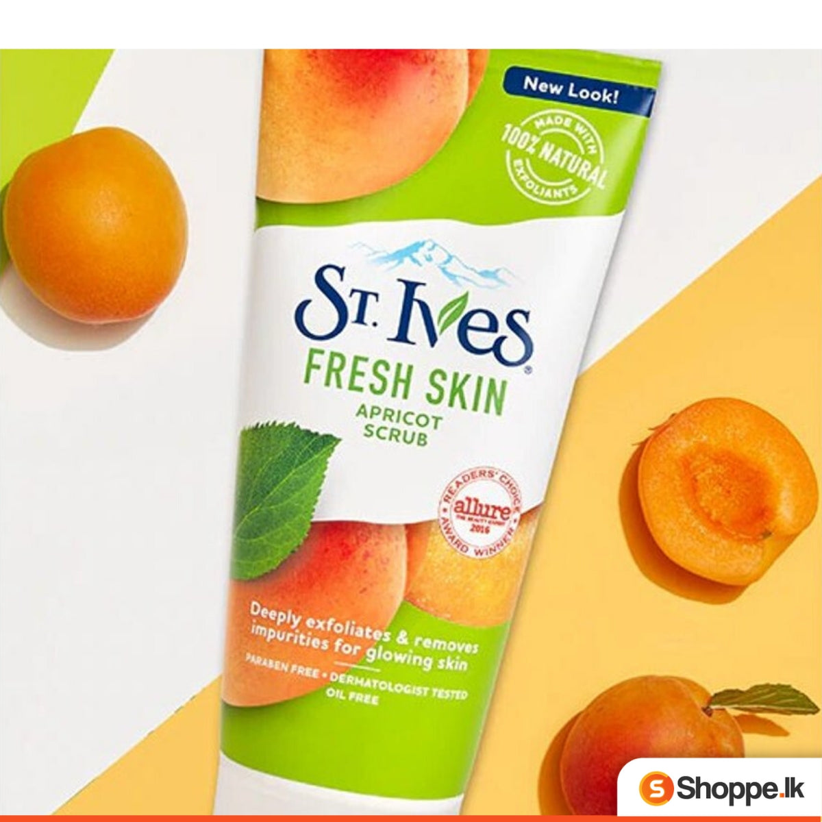 St Ives Scrub Apricot Fresh Skin 1oz (12in)