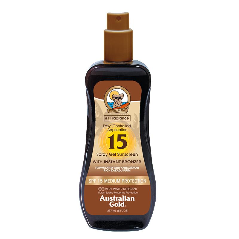 Australian Gold Continuous Spf#15 Spray 6oz With Bronzer