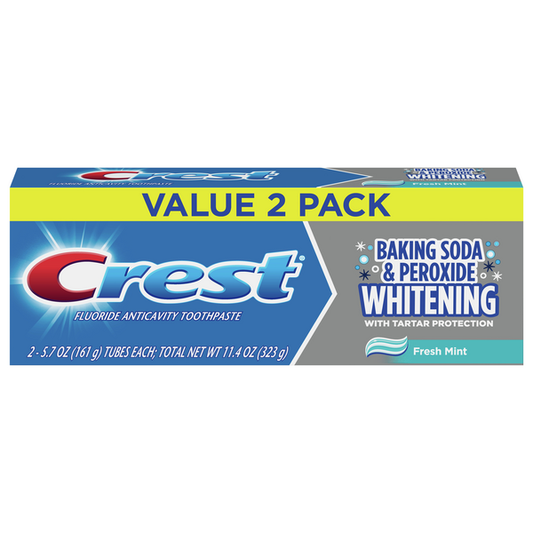Crest Toothpaste 5.7oz Baking Soda & Peroxide Whitening Mint