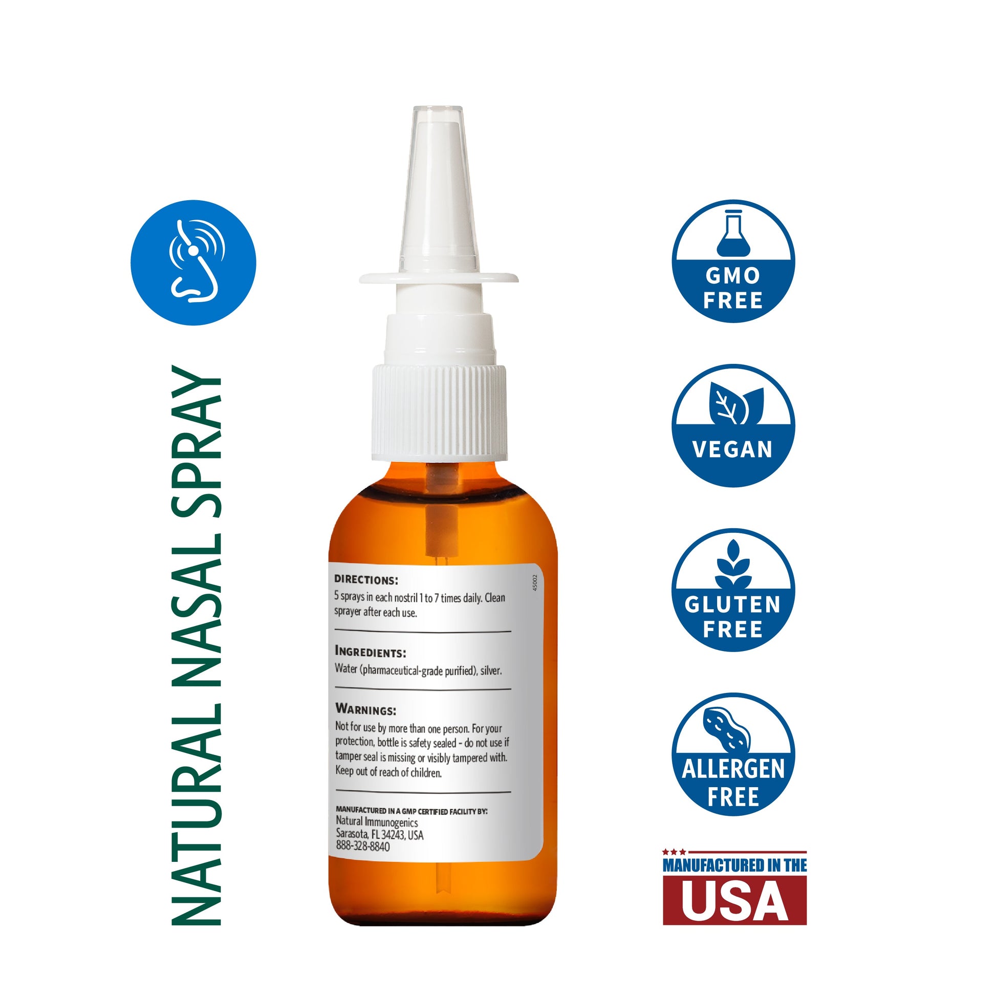 SOVEREIGN SILVER SPRAY,SORE THROAT