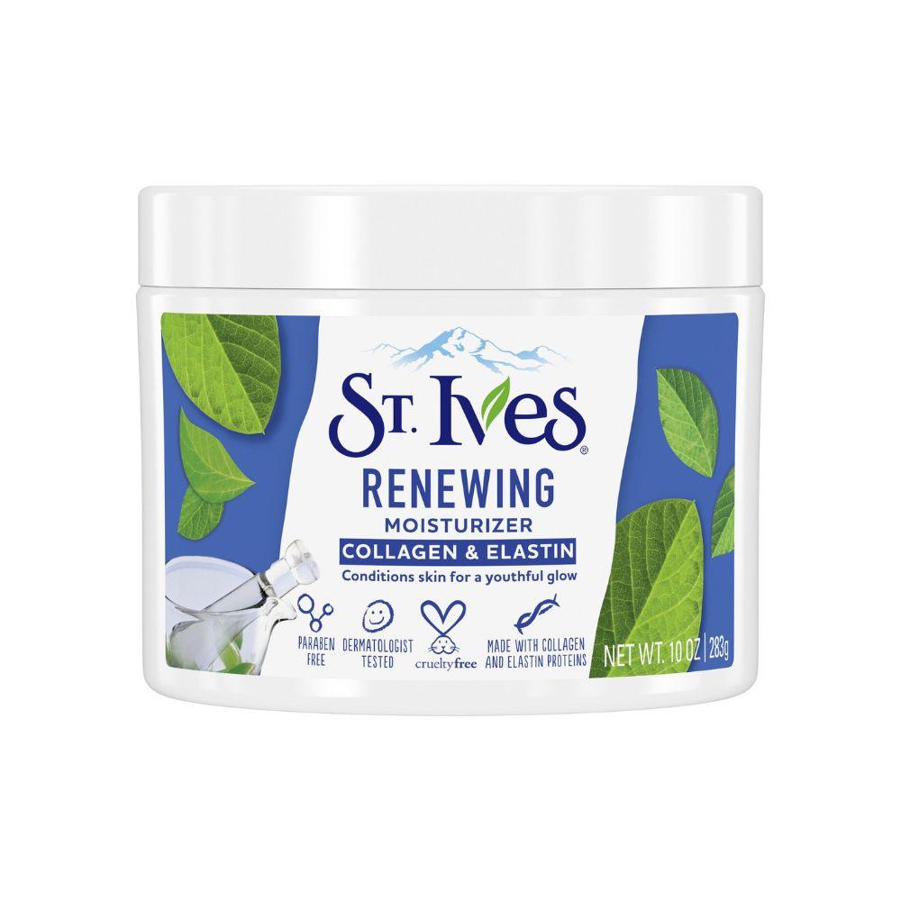 St Ives Moisturizer Renewing Collagen Elastin 10oz Jar