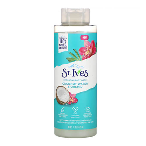 St Ives Body Wash Coconut Water & Orchid 22oz