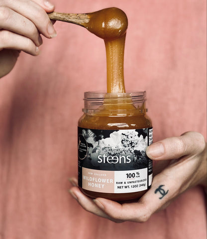 STEENS HONEY HONEY,WILDFLOWER,RAW