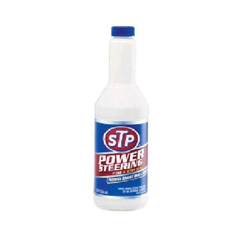 STP Power Steering & Stop Leak Fluid, 12 oz