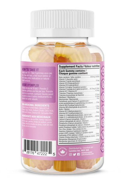 SUKU VITAMINS GUMMY,COMPLETE PRENATAL