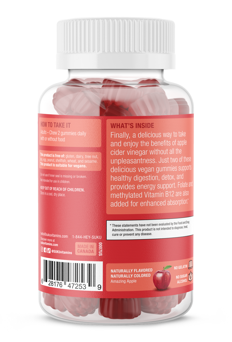 SUKU VITAMINS GUMMY,APPLEY EVER AFTER
