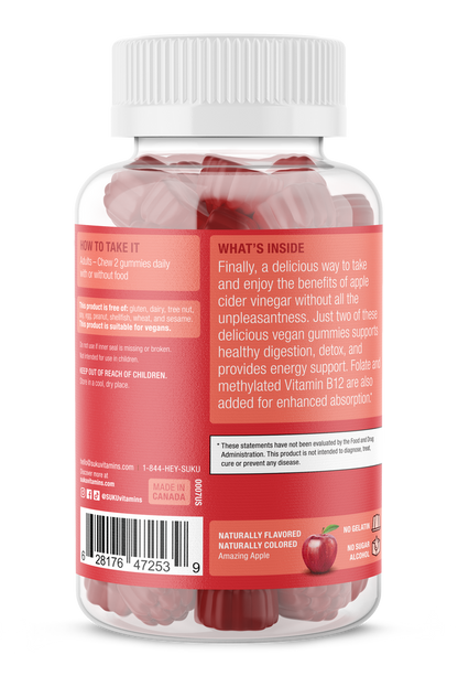 SUKU VITAMINS GUMMY,APPLEY EVER AFTER