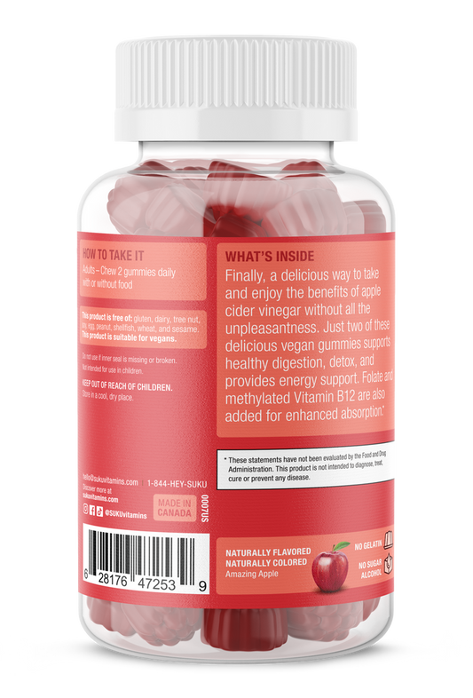 SUKU VITAMINS GUMMY,APPLEY EVER AFTER