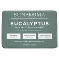 Sunaroma Soap Bar Eucalyptus Tea Tree + Ginger 8oz