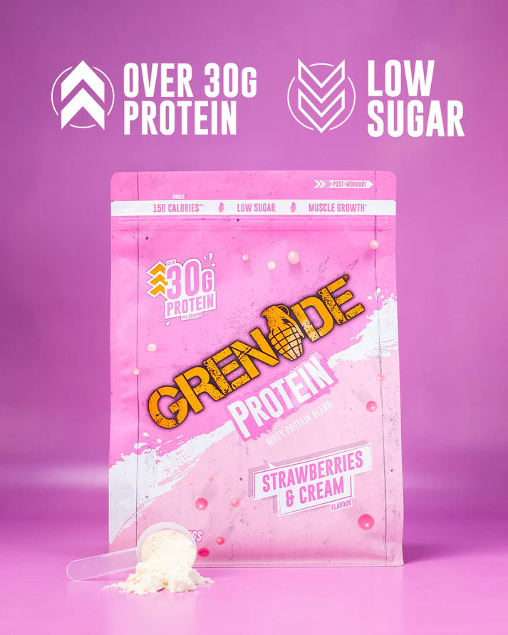 Grenede protein (50 servings)