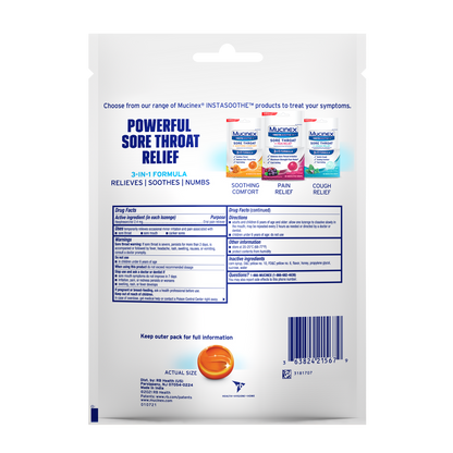 MUCINEX SORE THROAT LZ 20 F/M