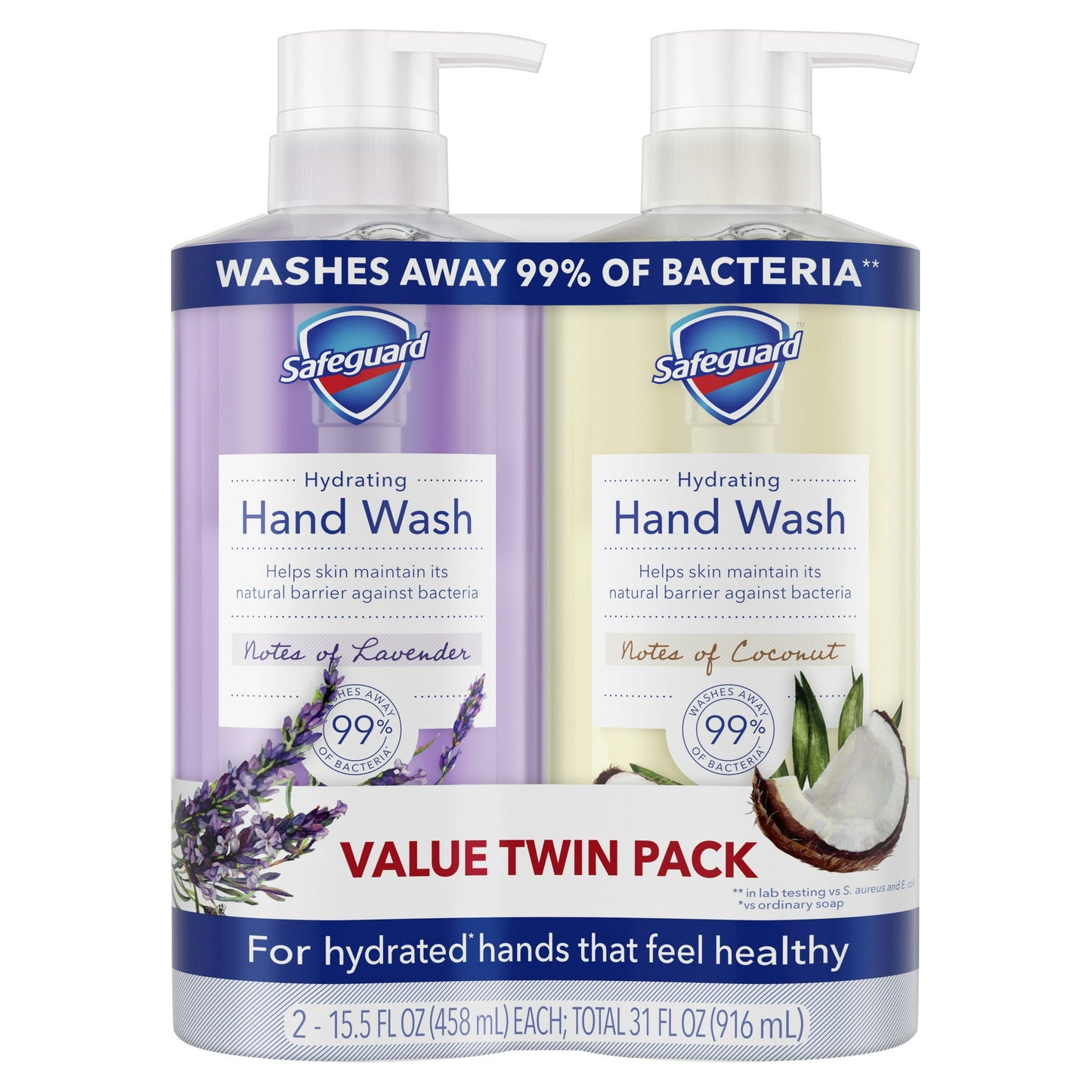SAFEGUARD HAND WASH LQ 0.5% 458ML