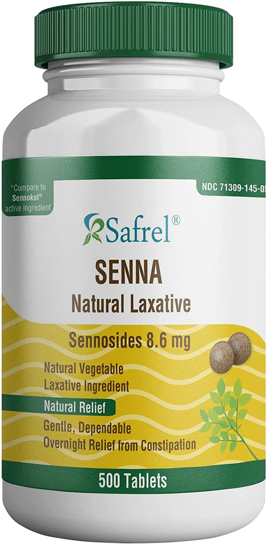 SENNA LAXATIVE 8.6 MG TAB 100