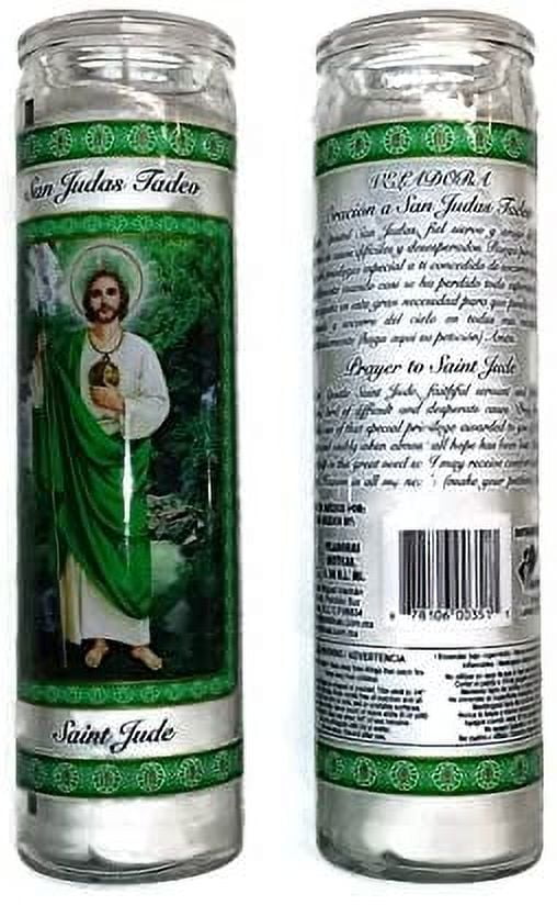 Star Candle Prayer Candle, 50Hr - Saint Jude