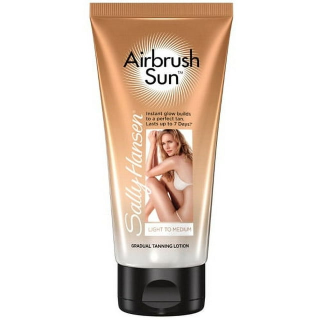 Sally Hansen Airbrush Sun Gradual Tanning Lotion Light To Medium