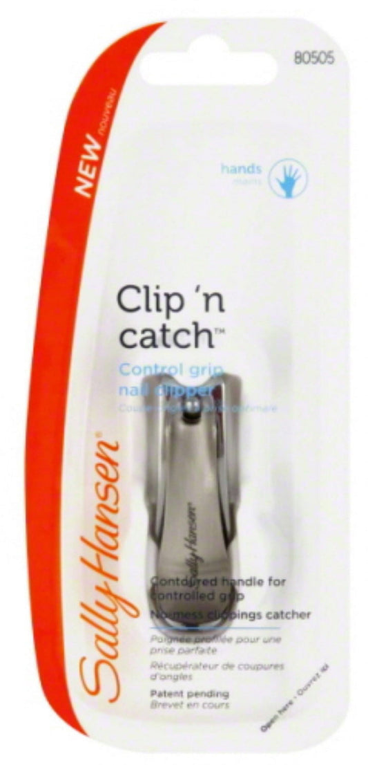 Sally Hansen Beauty Tools Clip n' catch - Control Grip Nail Clip w/Catcher