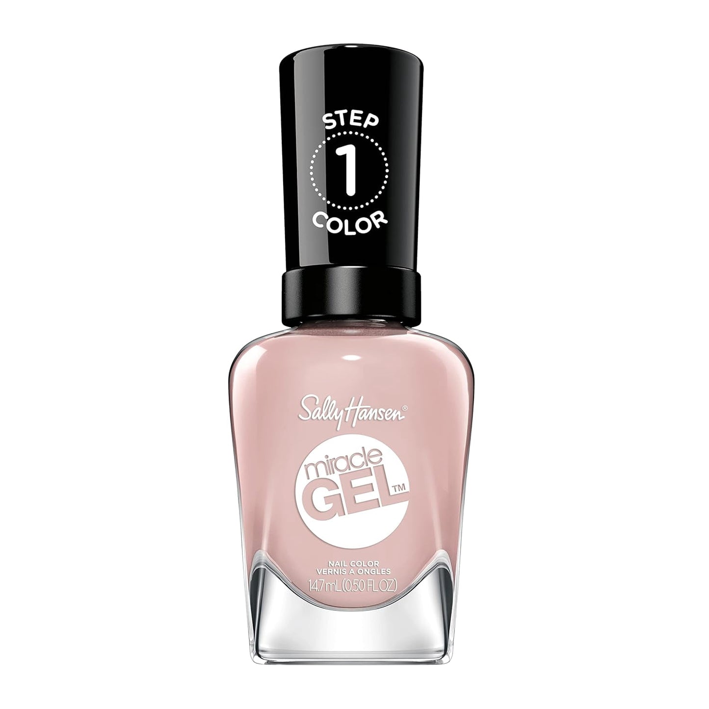 Sally Hansen Miracle Gel, Home Sweet Home, Long Lasting, Gel-Like Formula, No UV Lamp Needed, Pink Nail Polish