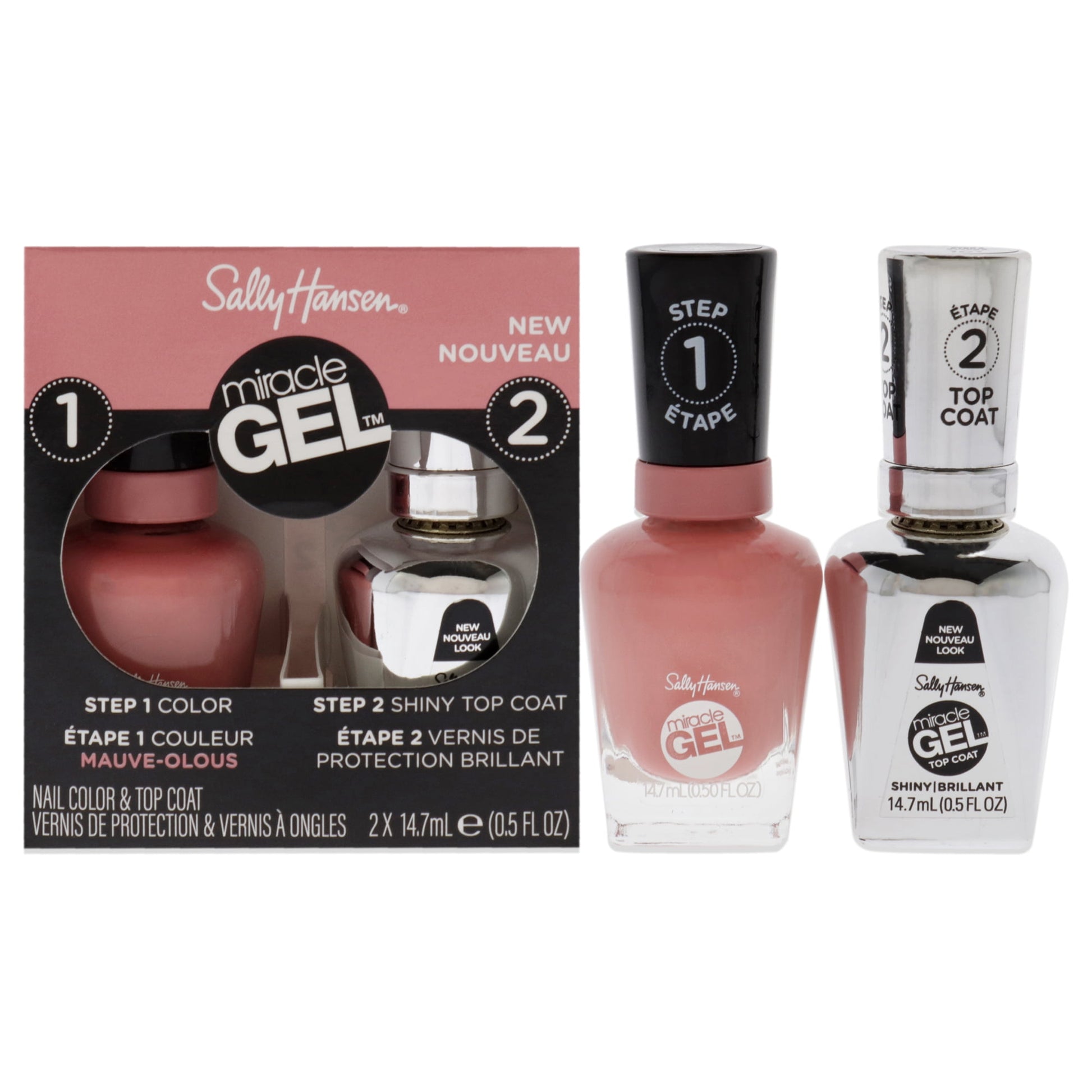 Sally Hansen Miracle Gel Nail Polish - Mauve-olous - 0.5 fl oz