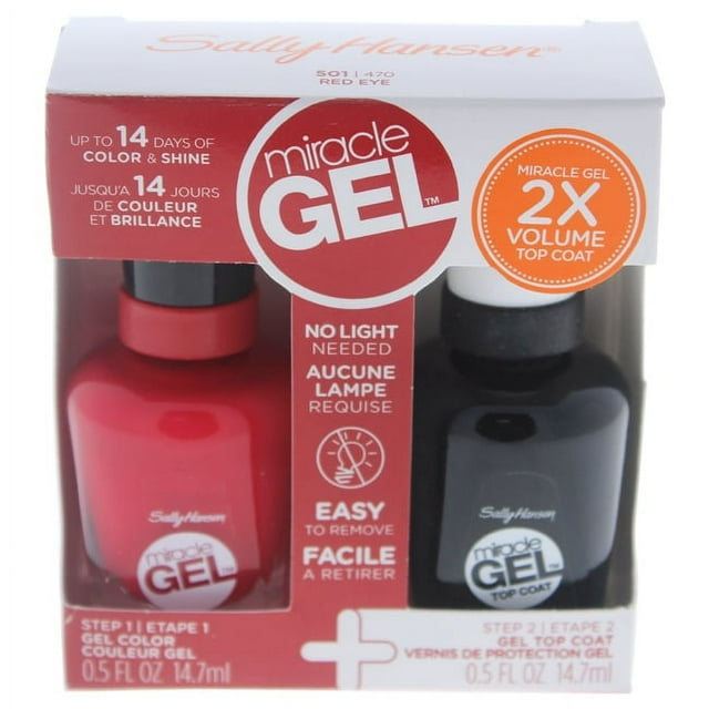Sally Hansen Miracle Gel Nail Polish - Red Eye - 0.5 fl oz