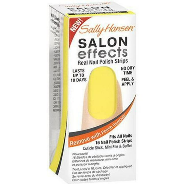 Sally Hansen Salon Effects Nail Strips Nail Polish - Make It Shimmer, 32 count