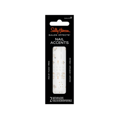 Sally Hansen Salon Effects Nail Accents - Bubbly & Pearls, 40 count