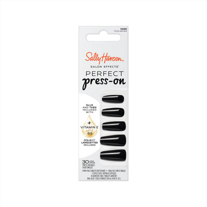 Sally Hansen Salon Effects Perfect Press-On - Onyx-Pected