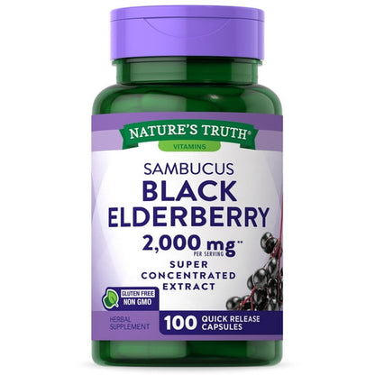 BLACK ELDERBERRY LQ 237ML CONC