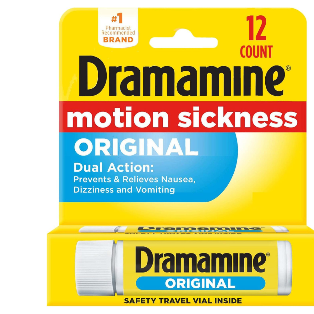 DRAMAMINE ORG TB 50MG 4X6X12 CLS