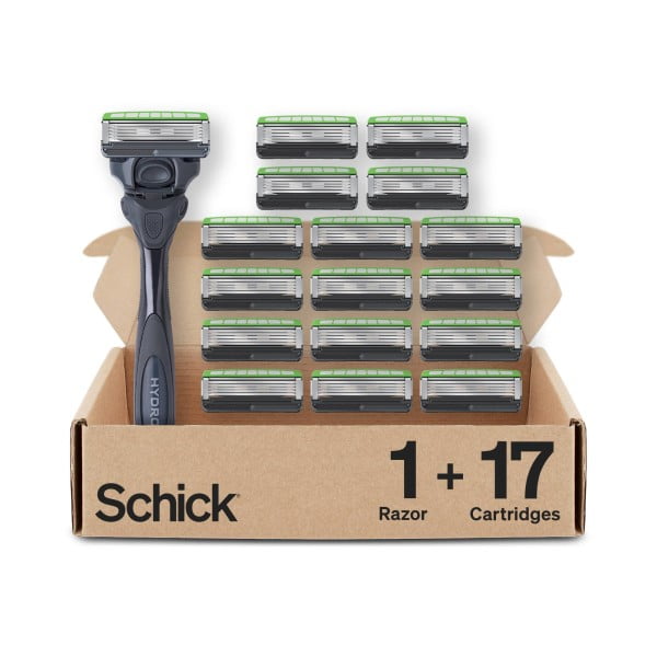 S/M MEN RAZOR AND REFILL 10CT
