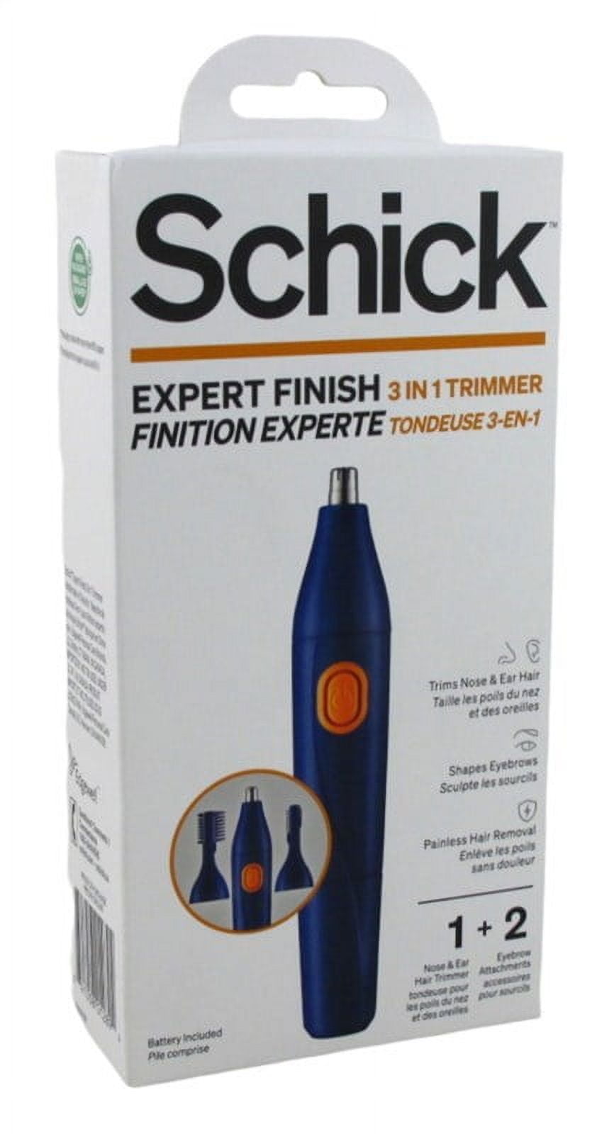 Schick Mens Trimmer Expert Finish 3-In-1