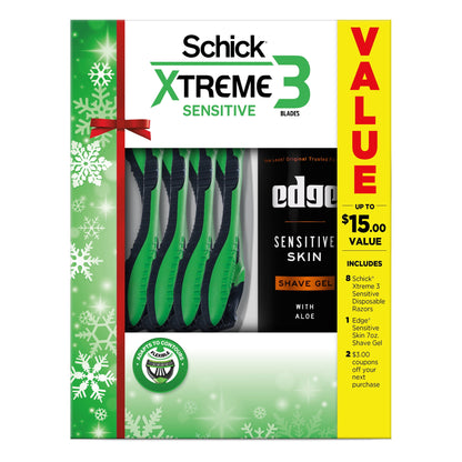 SCHICK XTREME 3 SENS MEN DISP RAZOR 4CT