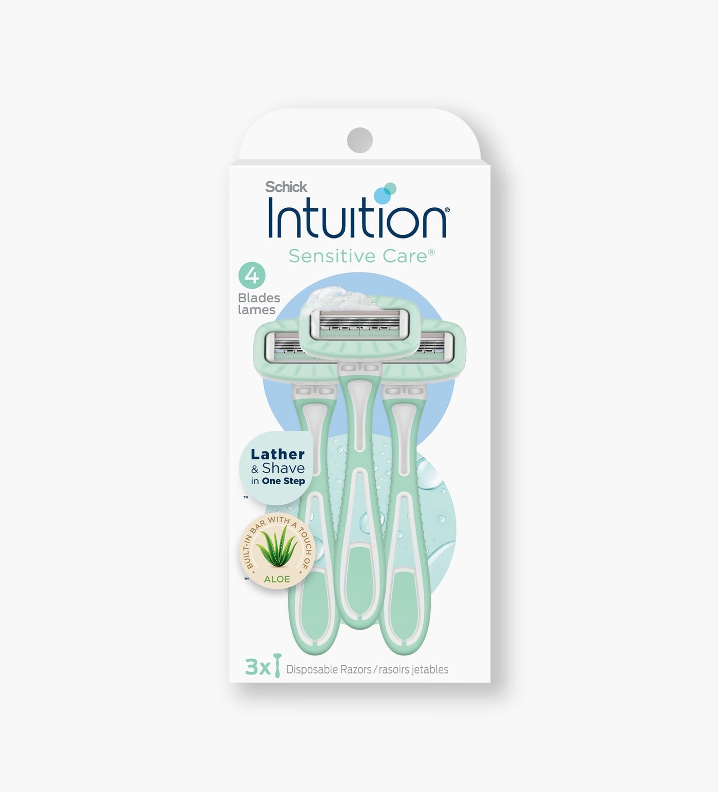 SCHICK INTUITION NATURAL RAZOR