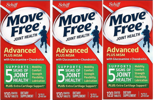 SCHIFF VITAMINS MOVE FREE PLUS MSM ADVNCD