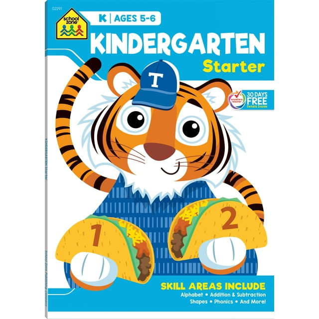 School Zone Kindergarten Basics Workbook