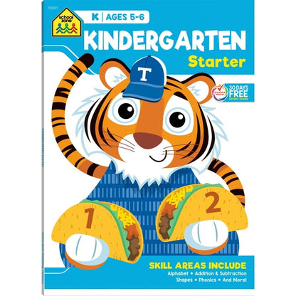 School Zone Kindergarten Basics Workbook