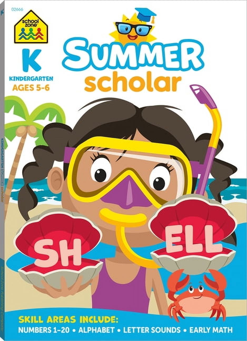 School Zone Kindergarten Scholar Workbook