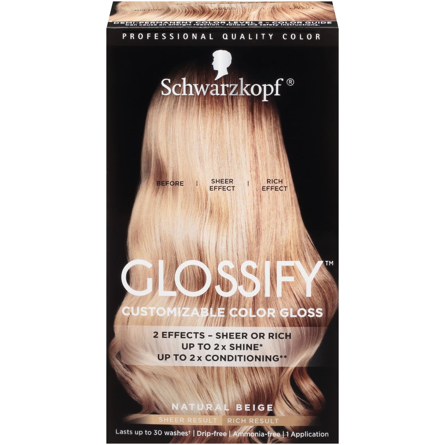 GLOSSIFY NATURAL BEIGE KT RICH
