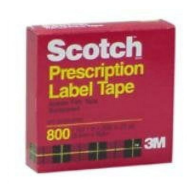 RX LABEL TAPE CLR BULK 1.75"X72YD SCOTCH